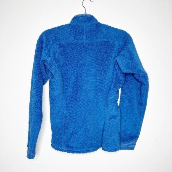 Patagonia Polar Tech Fleece Jacket Women's Blue No Size Tag Fits Like S - Picture 2 of 7